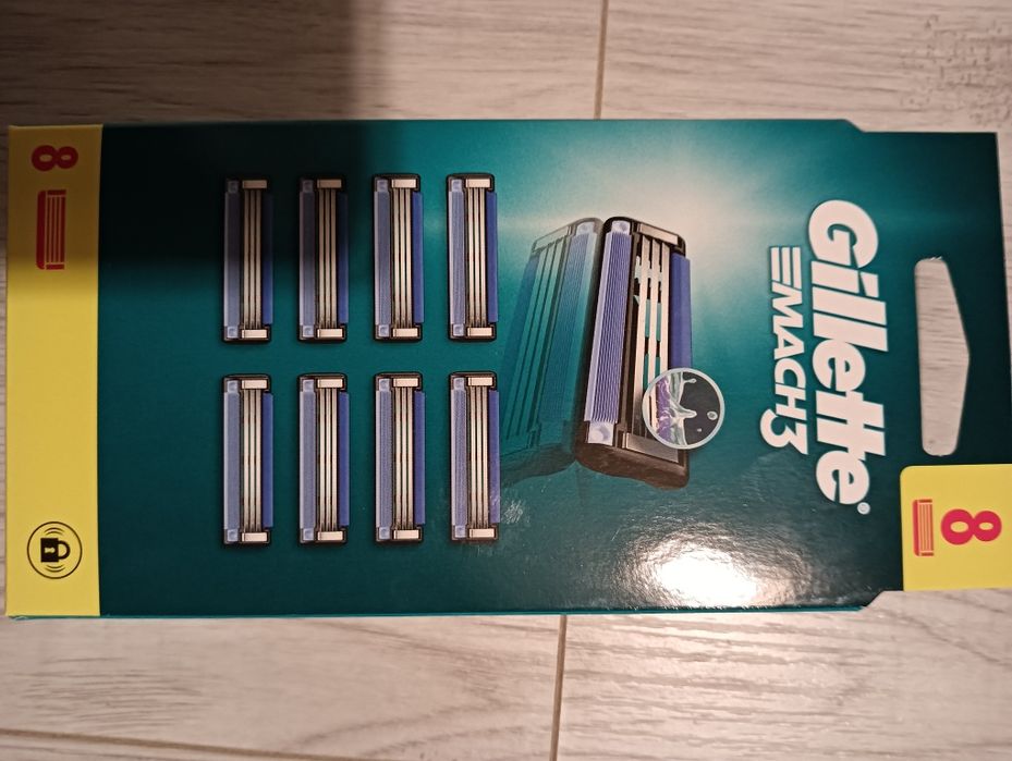 Gillette mach3 8 szt w opakowaniu