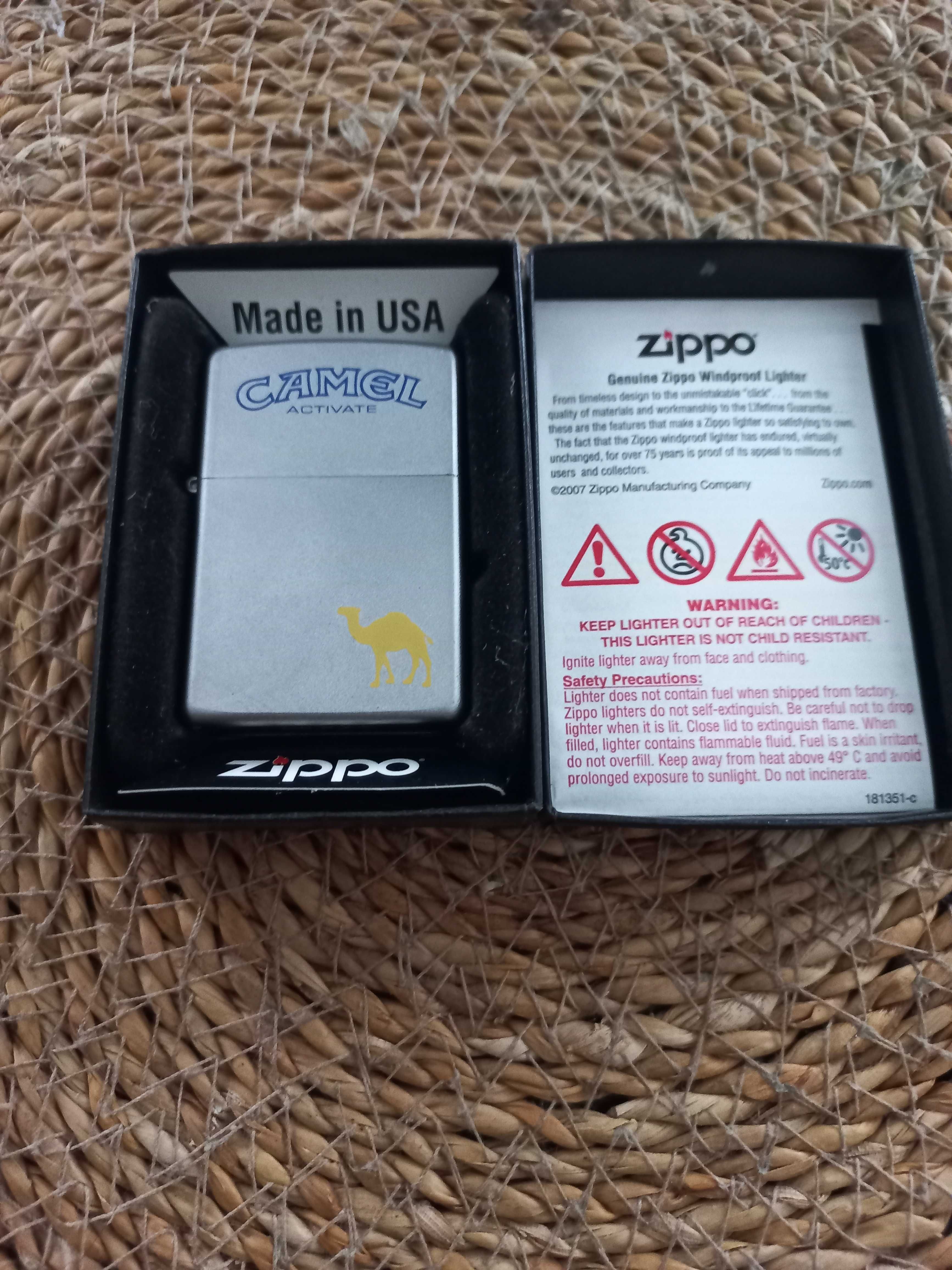 Nowa Zippo- Camel. Polecam!!!