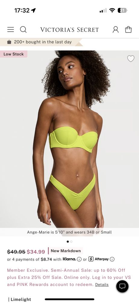Продаю купальник victoria secret