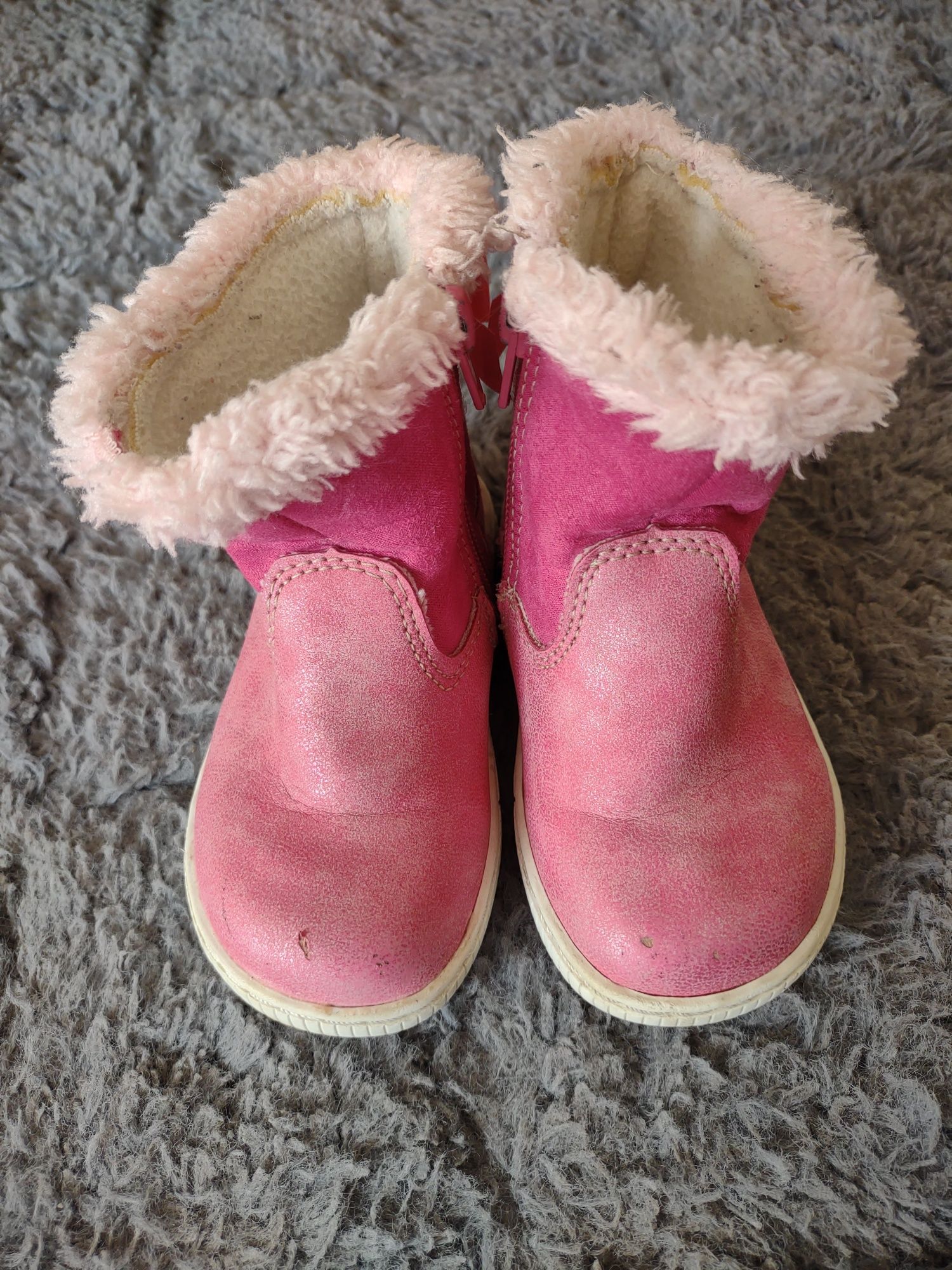 Buty zimowe dla dziewczynki, rozmiar 22