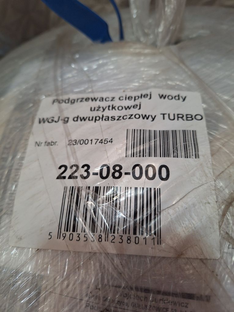 WGJ Turbo Podgrzewacz wody użytkowej 80l nowy