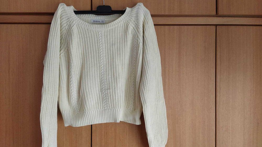 Camisola amarela clara Stradivarius