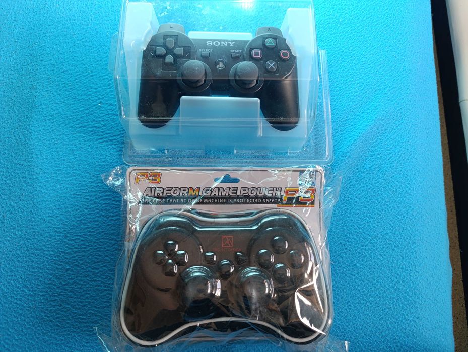 Dualshock 3 Novo + Bolsa de transporte Nova! PlayStation 3