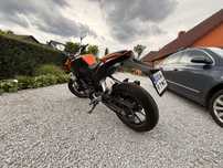 KTM Duke 125 wydech radical