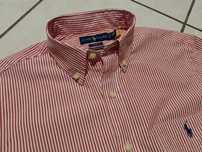 RALPH LAUREN USA - NOWA! z LOGO Koszula Męska krótki rękaw rozmiar M