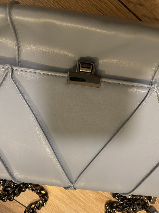 Błękitna Torebka Zara. Jak nowa!