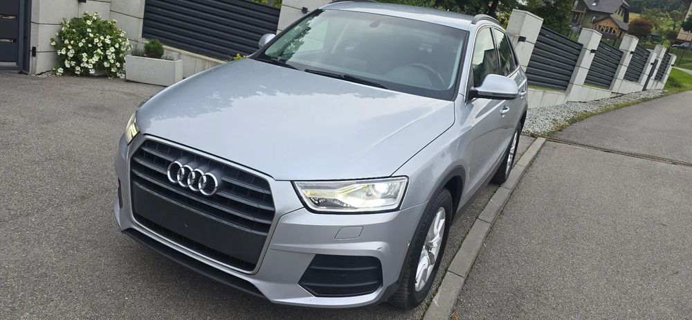 Audi Q3 2.0TDI 150KM LIFT Ledy Xenon Automat Nawigacja Kamera Bezwypadkowa 18r