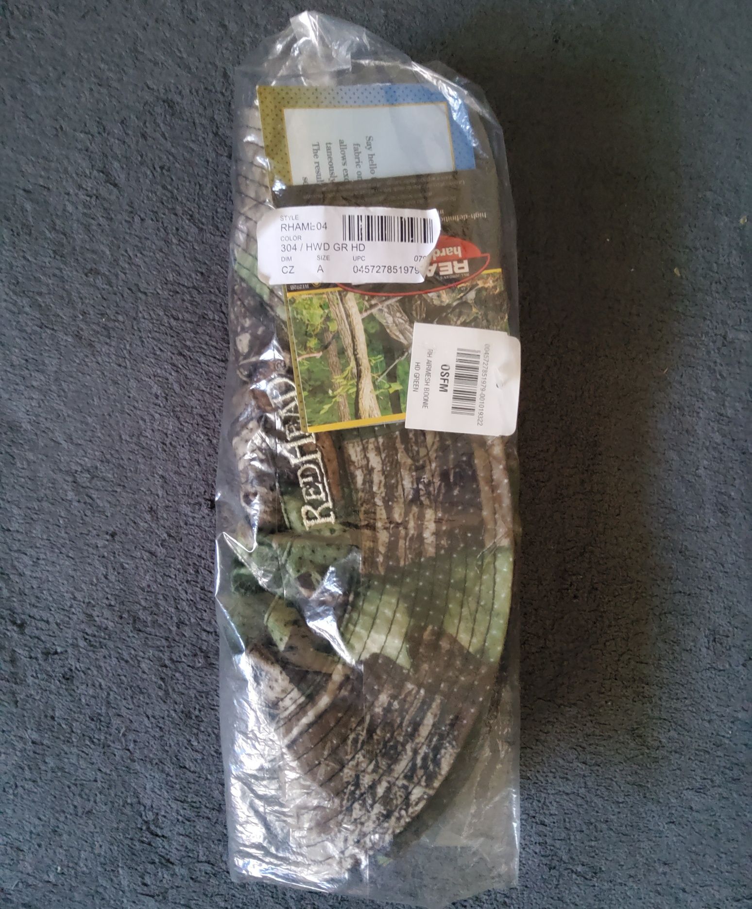 Kapelusz mysliwski, kamuflaz RealTree HD, Red Head USA, Boonie