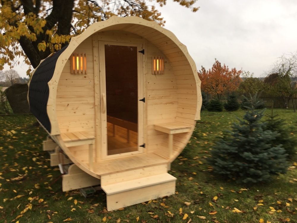 Sauna Ogrodowa Beczka 2.0m PRODUCENT