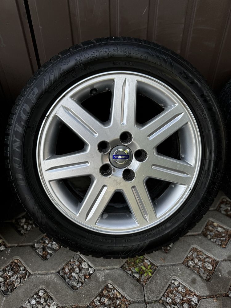 Felgi z Oponami Zimowy 205/55/16 Volvo S60 5x108 S80 V60 V70 V40 Cross