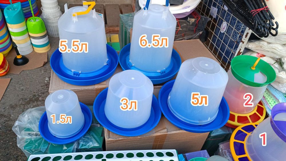 Кормушка  и поилка для курей