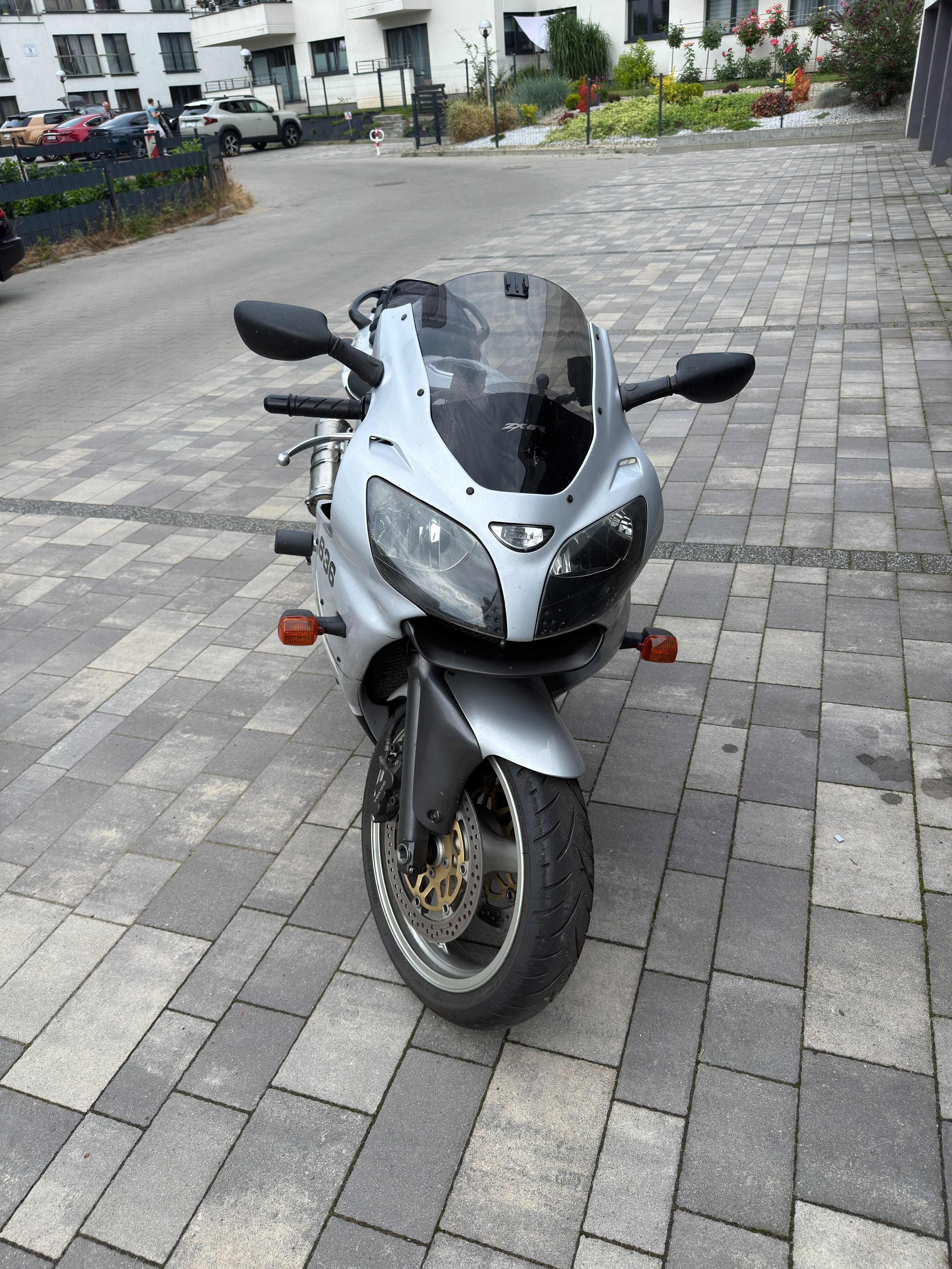 Motocykl Kawasaki Ninja ZX-6R 600, 2000r., 76360 przebiegu CHORZÓW