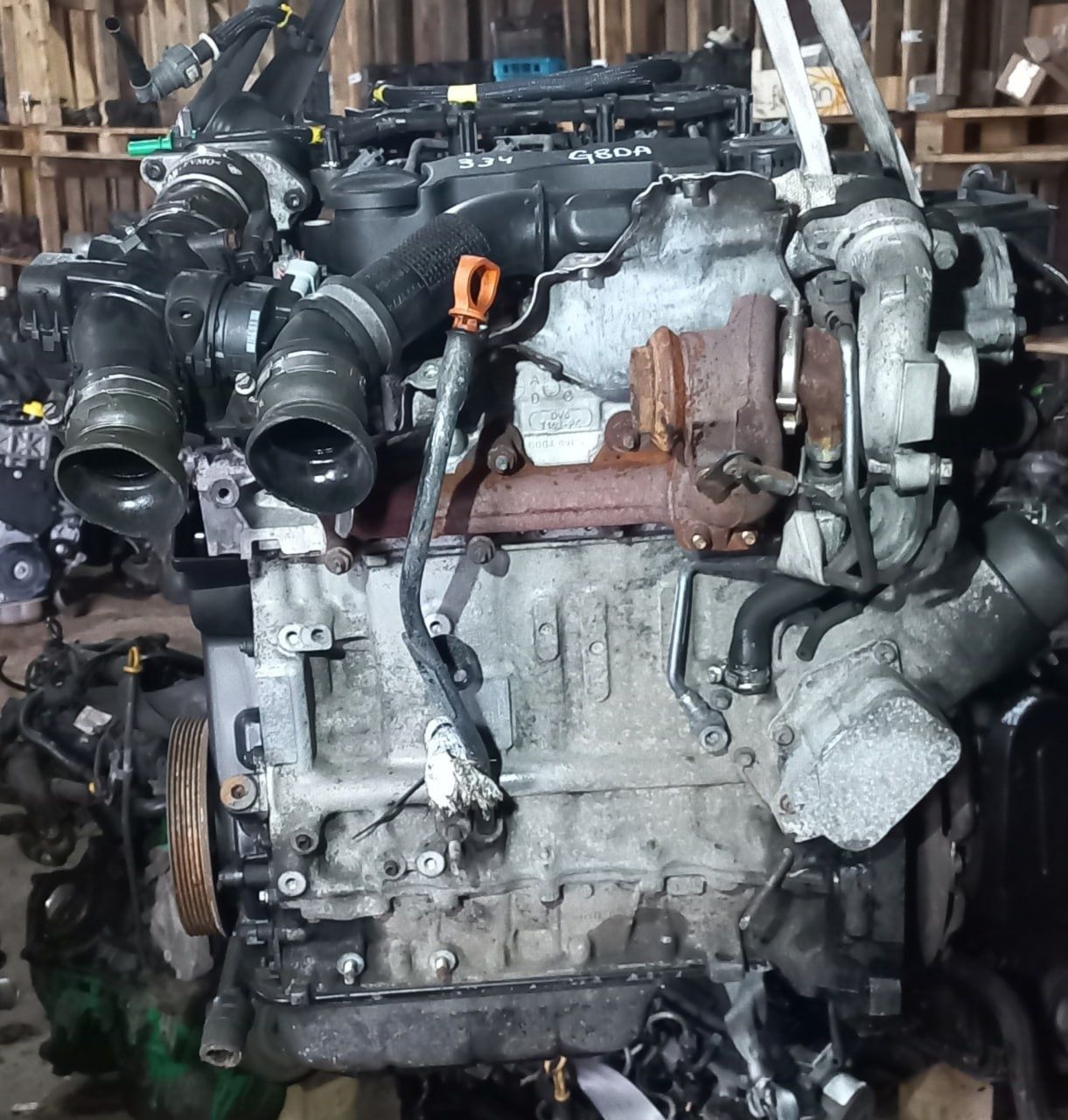 Мотор, Двигун Ford Focus MK2, C-Max MK1, 1.6 TDCi, Volvo V50 1.6 D
G8D