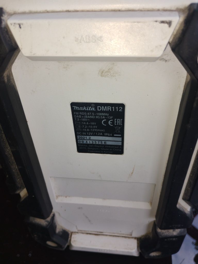 Radio makita dmr 112