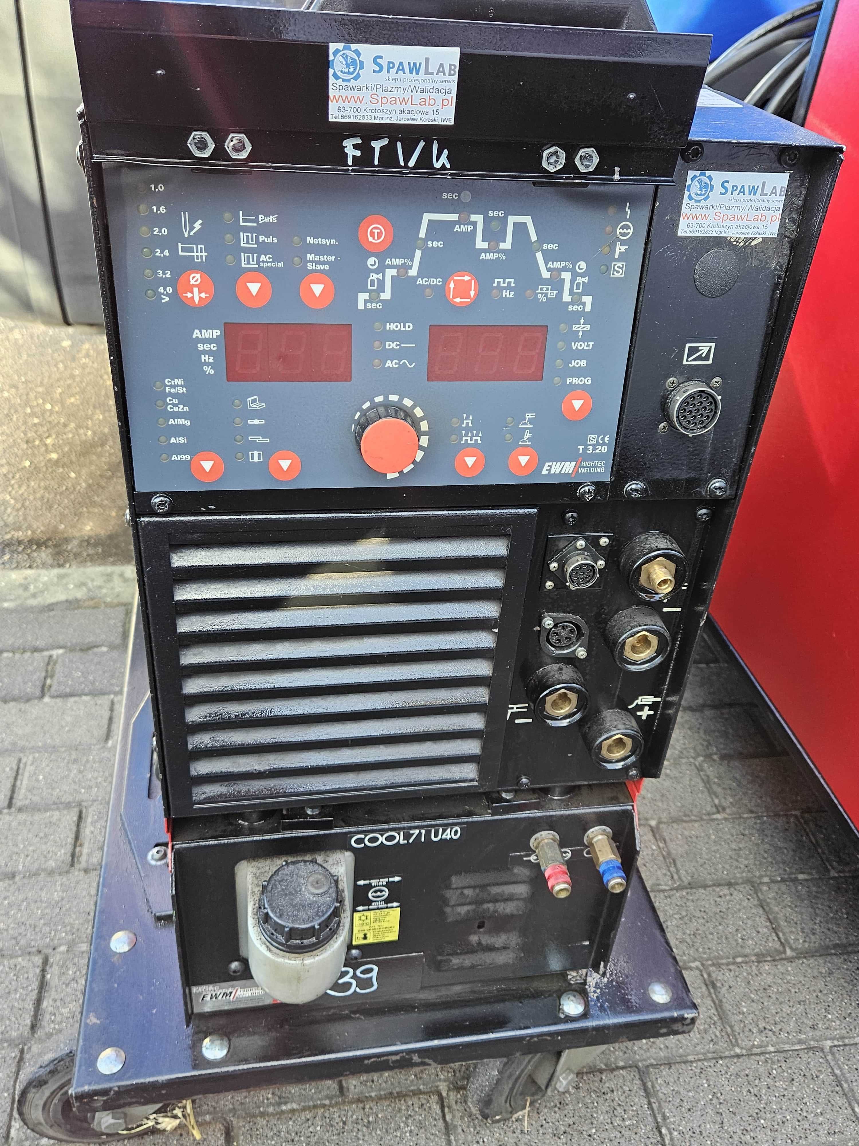Ewm Tetrix 350 Ac/dc Tig Synergia Alu Spawarka Chłodzenie,
