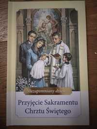Książka przyjęcie skaramentu chrztu świętego