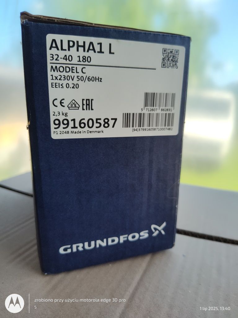GRUNDFOS Pompa obiegowa ALPHA 1L