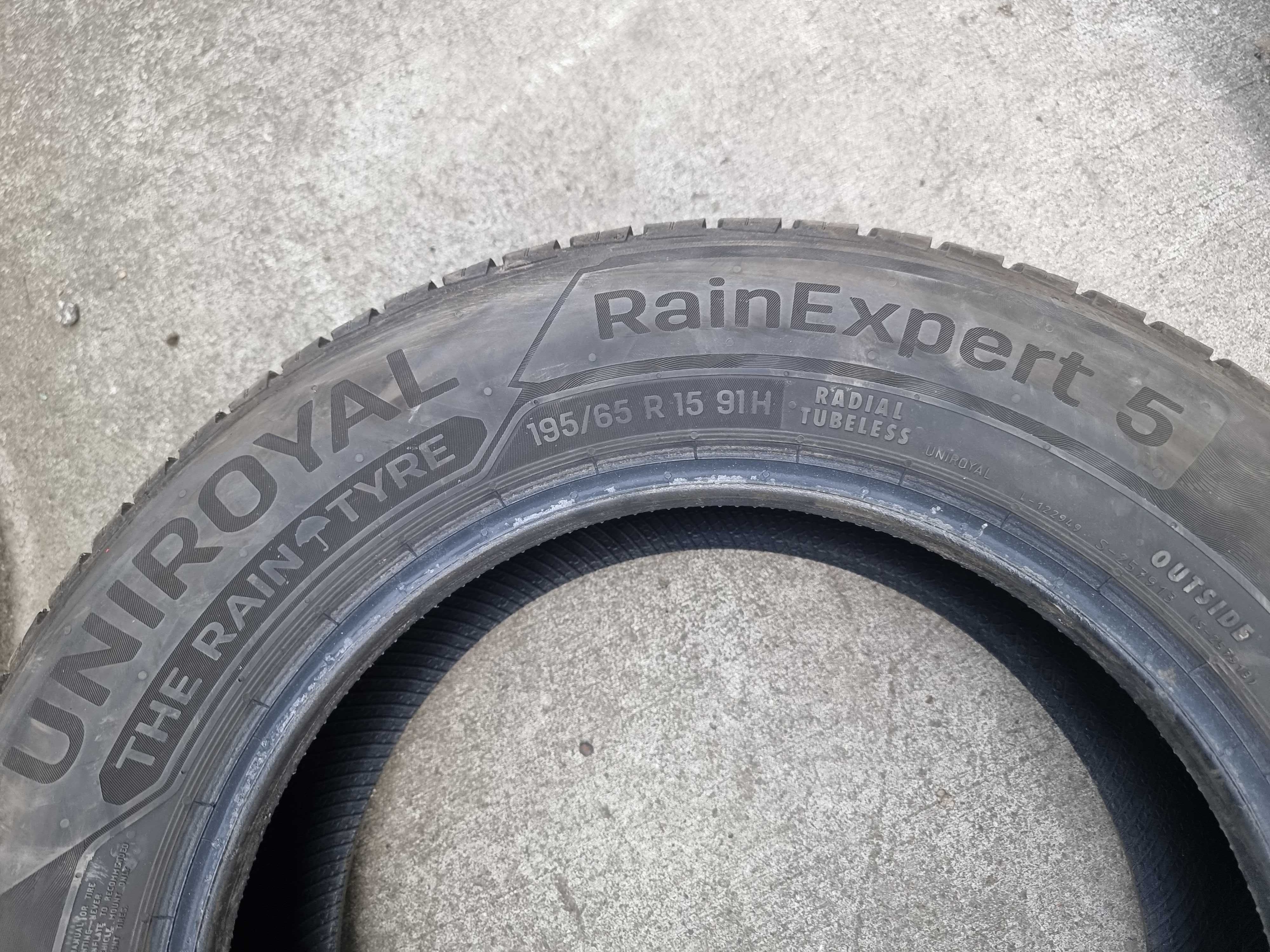 Opony 2 szt. 195/65/15 2024 r. Uniroyal RainExpert 5 DOT 1324 7,0 mm
