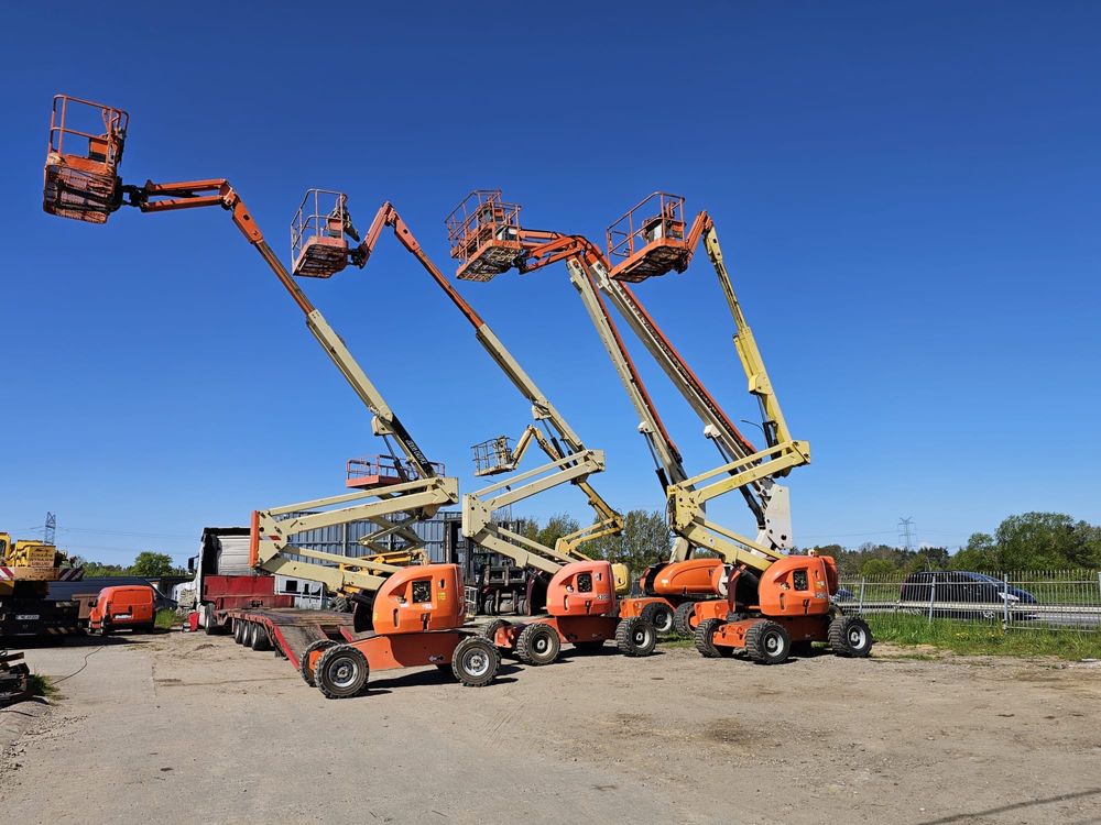 Wynajem podnosnika jlg 510 przegobowego teleskopowego