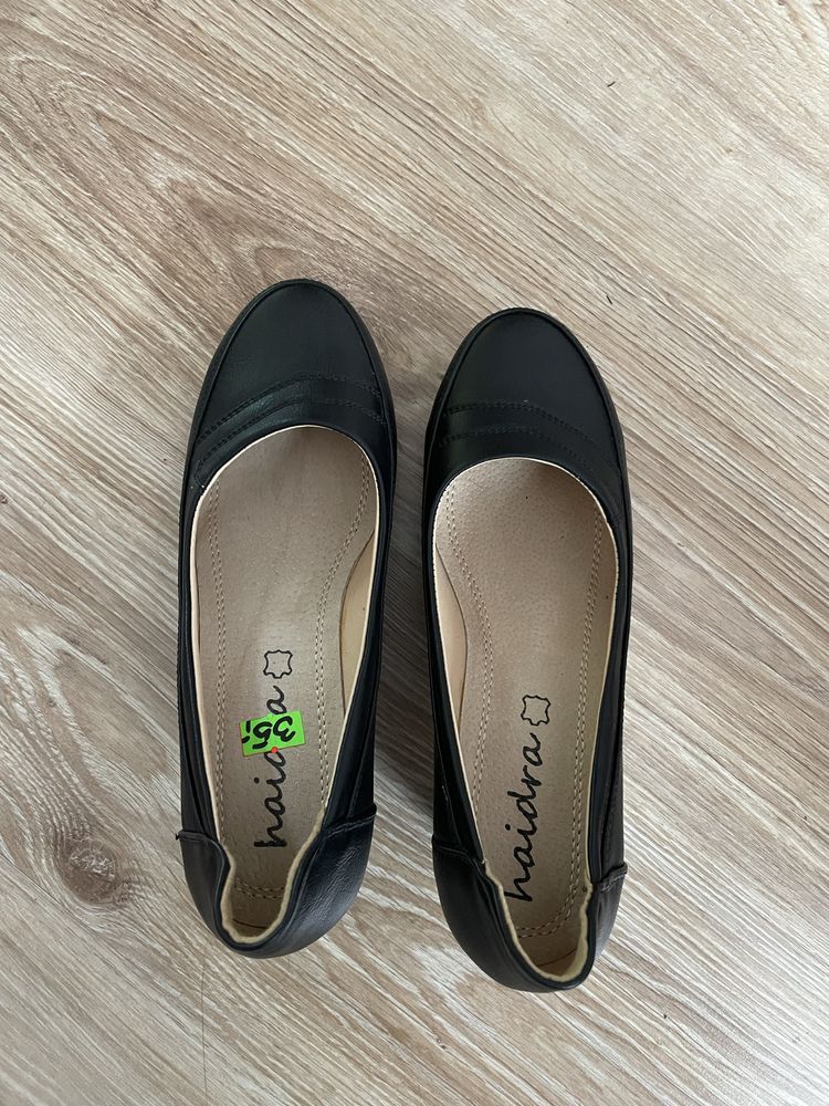 Buty na niskim obcasie