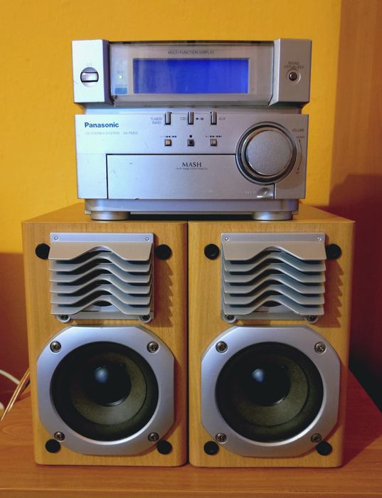 Mikrowieża Panasonic SA-PM03 / SB-PM03 klasyk vintage w pełni sprawna