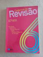 Cadernos de Revisão - 6.º Ano (COMO NOVO)