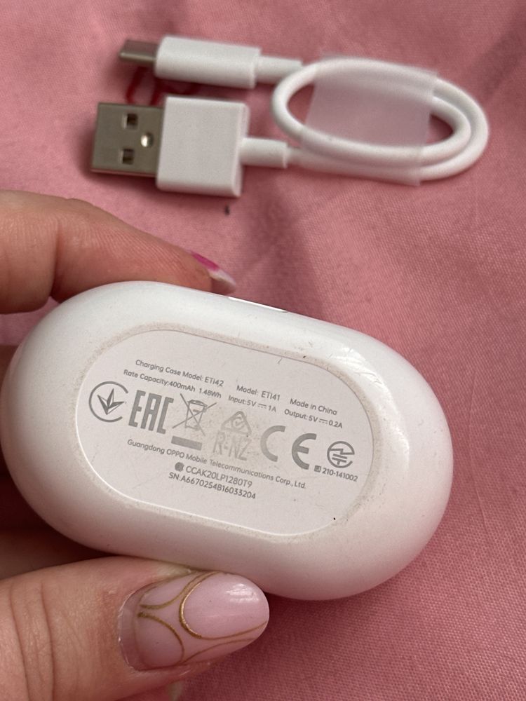 навушники oppo enco w11 white
