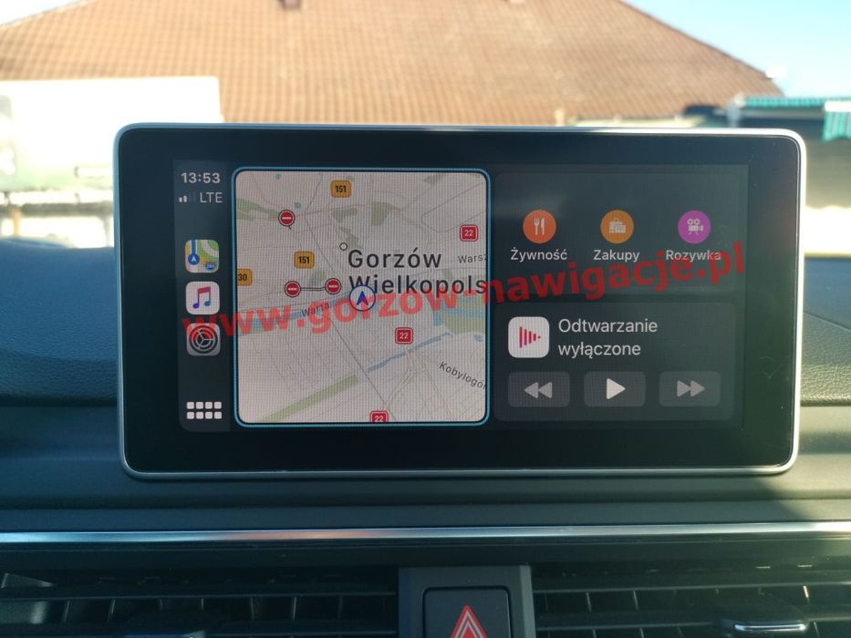 AUDI MIB II MIB 2 Konwersja Usa-Europa Mapa2025 Carplay AndroidAuto