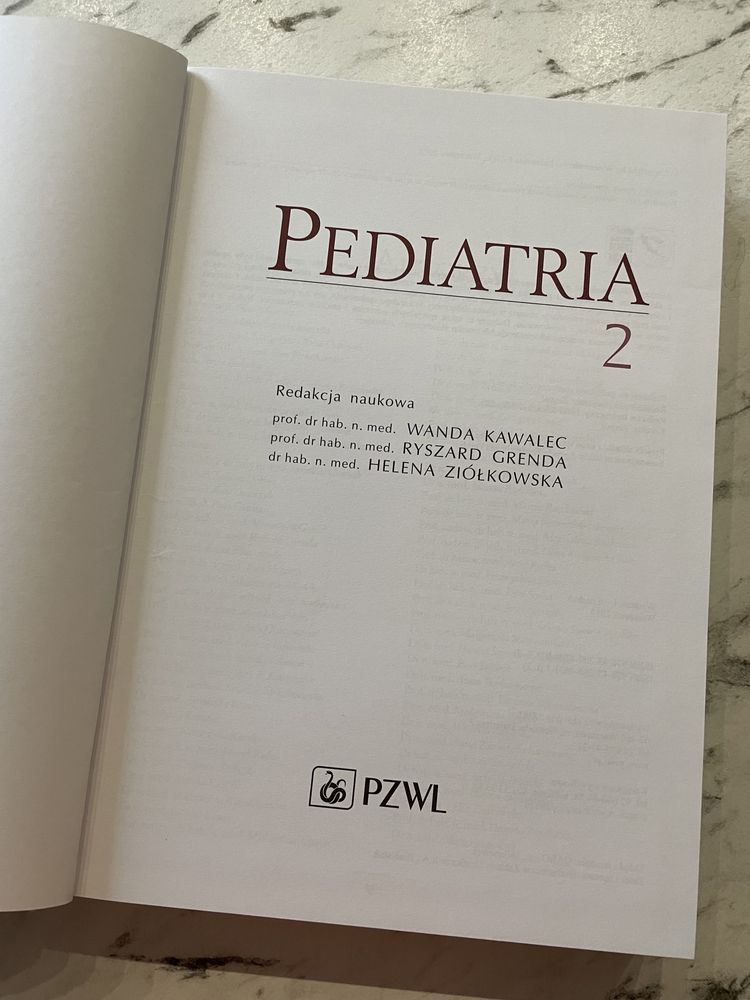 Pediatria tom II PZWL