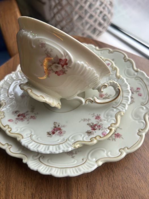 Sorau  Carstens-Żary trio porcelana