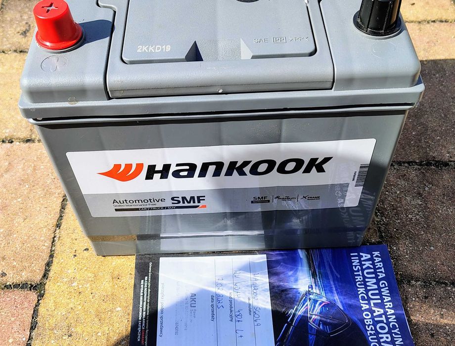 AKUMULATOR HANKOOK 12V 60AH 480A L+ Nowy na Gwarancja-Karwica
