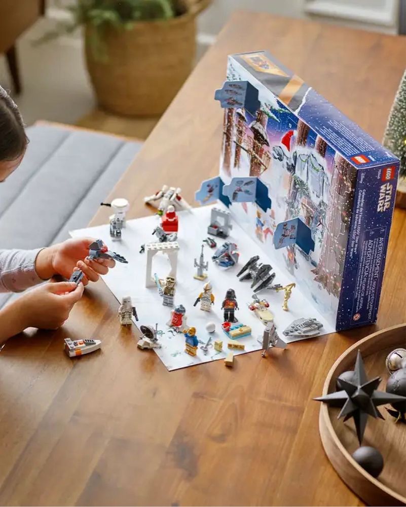 Новорічний Адвент календар Lego Star Wars, лего зоряні війни 75340