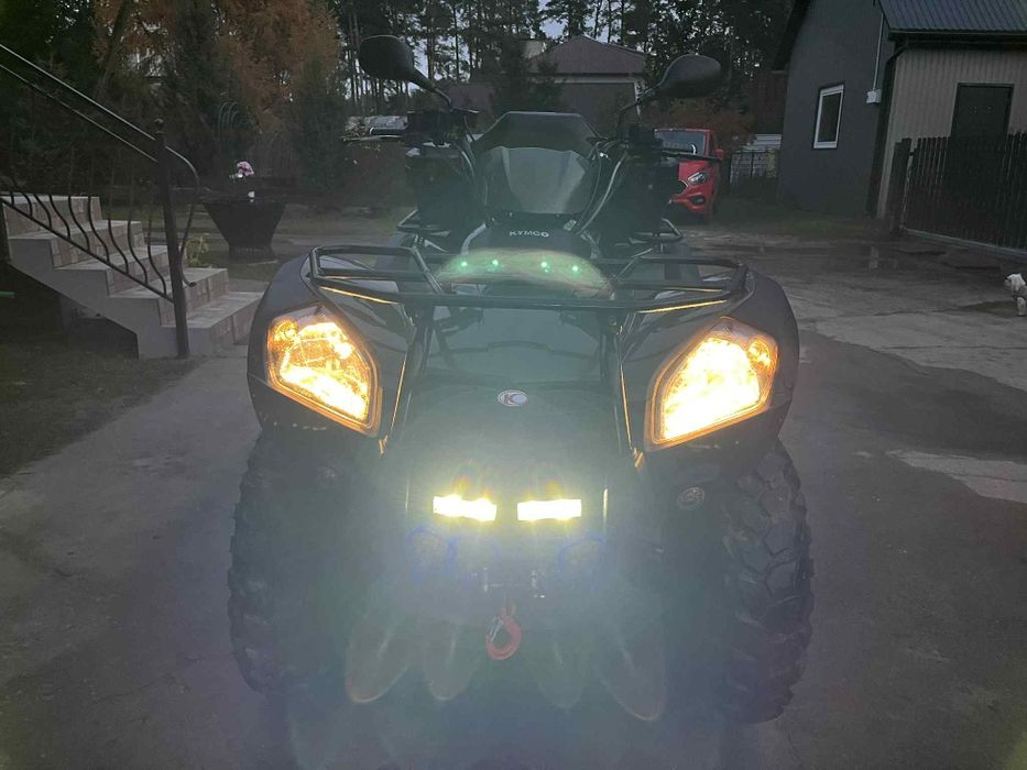 Kymco MXU 500 IRS – 2010r – 4x4, wyciągarka, halogeny, kufer, szyba, p