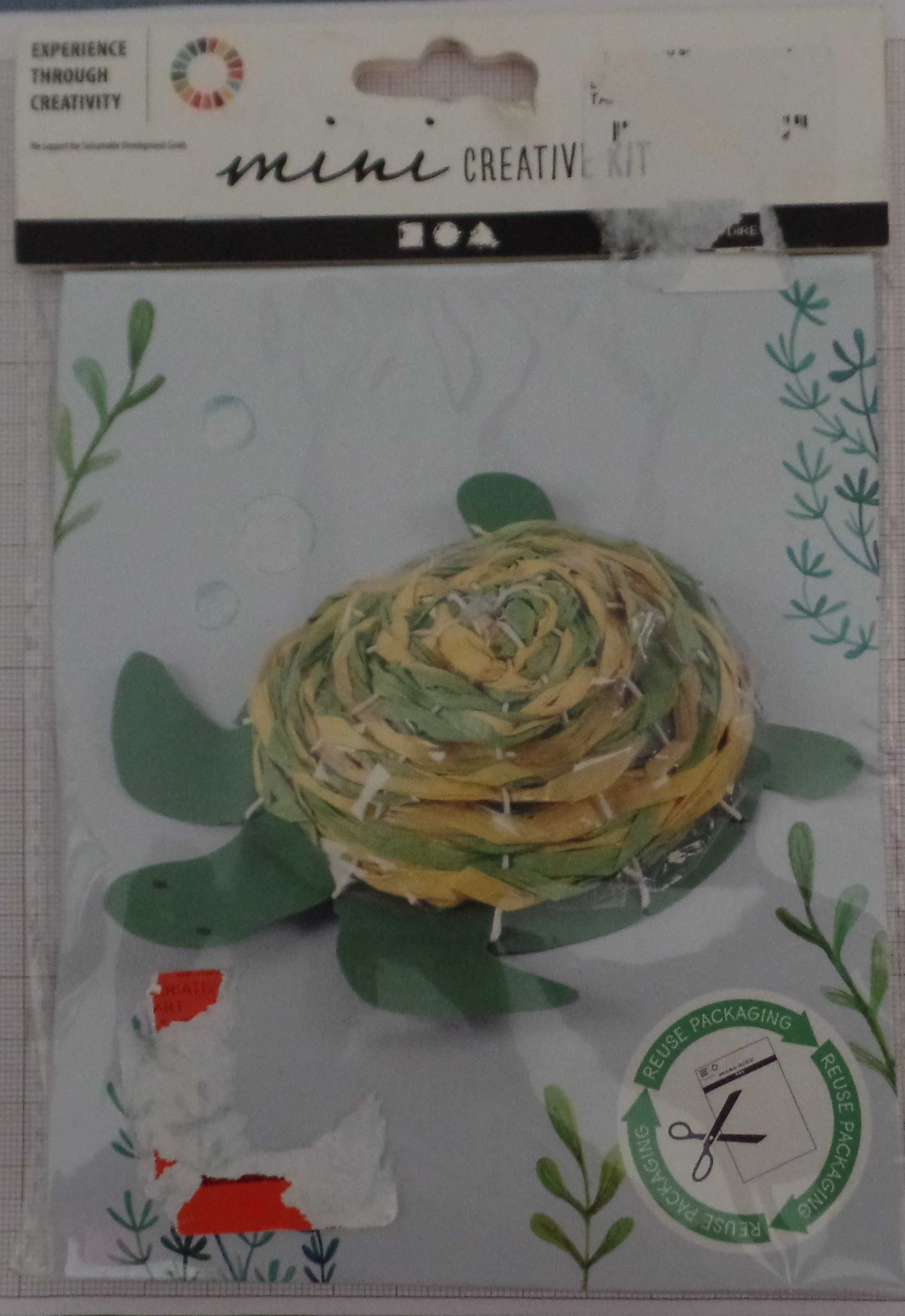 Mini Kit Criativo " Tartaruga" Novo/Selado (BOX)