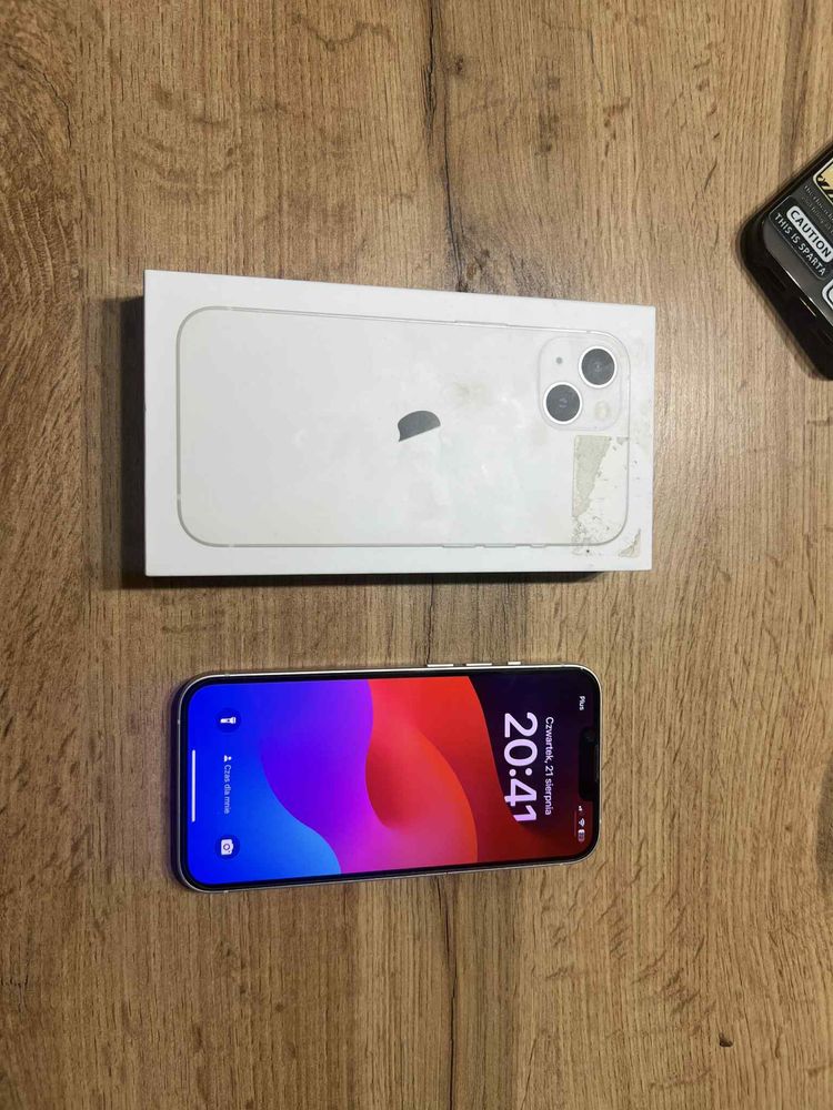 Iphone 13 biały 128gb starlight 86% zbity tył ładny OKAZJA!!