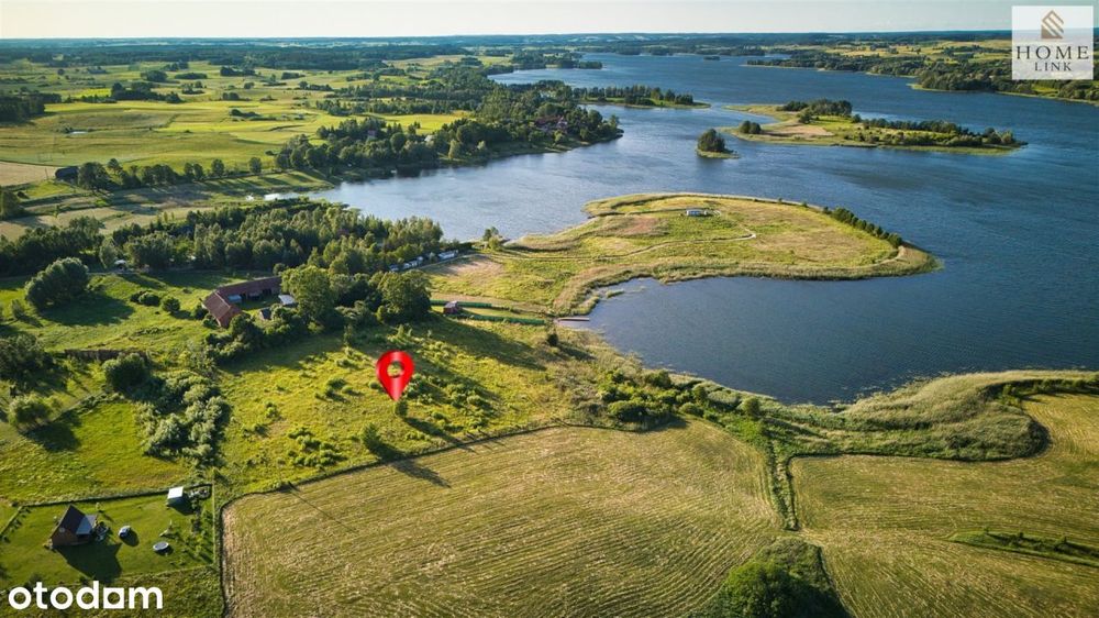 Mazury – działki nad jeziorem z własną plażą