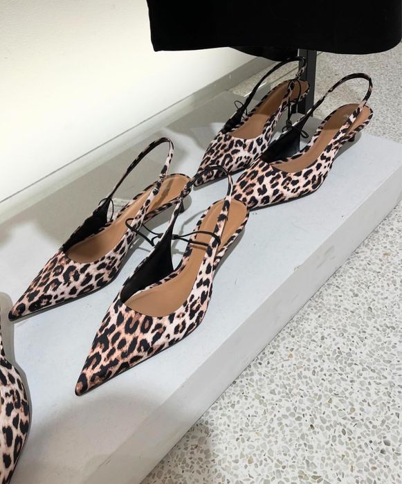 Леопардові слінгбеки, слингбеки зара, zara, слінгбеки 37