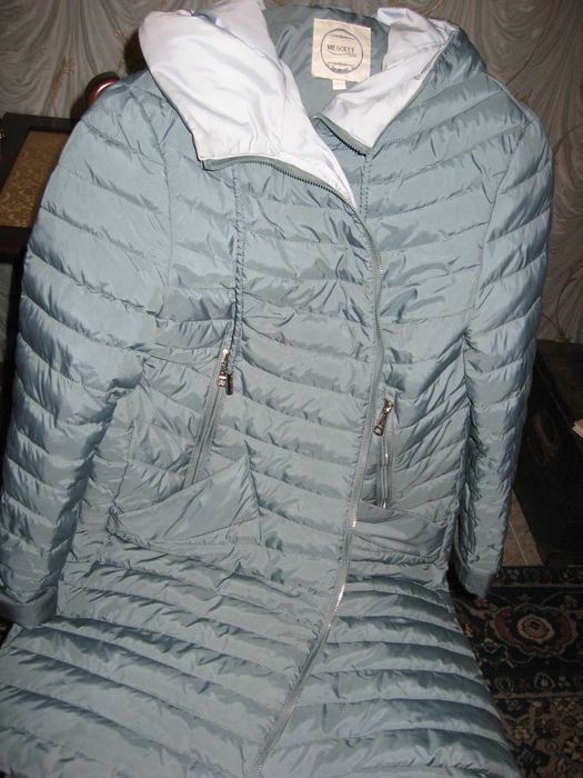 Куртка из плащёвки с капюшоном