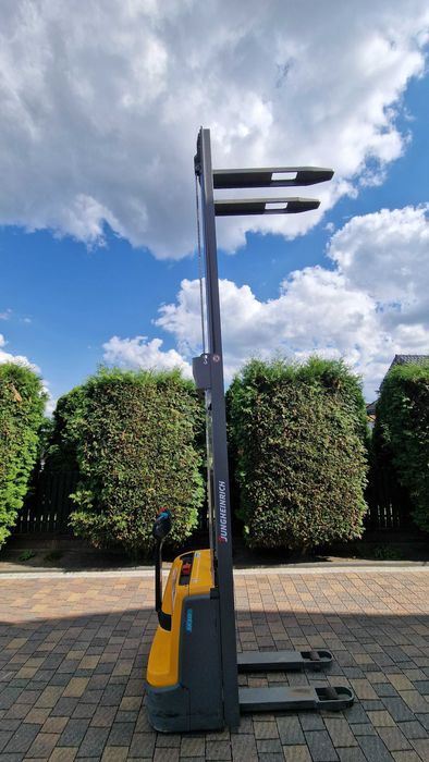 Elektryczny wózek Jungheinrich EJC 112 4.3m Sztaplarka Widłowy Maszt