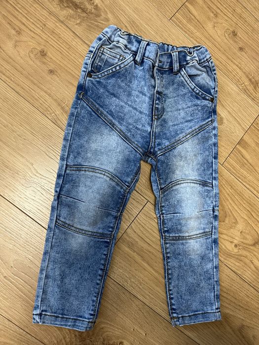 Jeansy niebieskie chłopięce rozm 98 So Cute Pepco