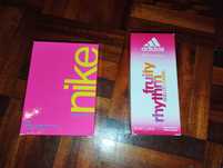 Perfume Nike e Adidas