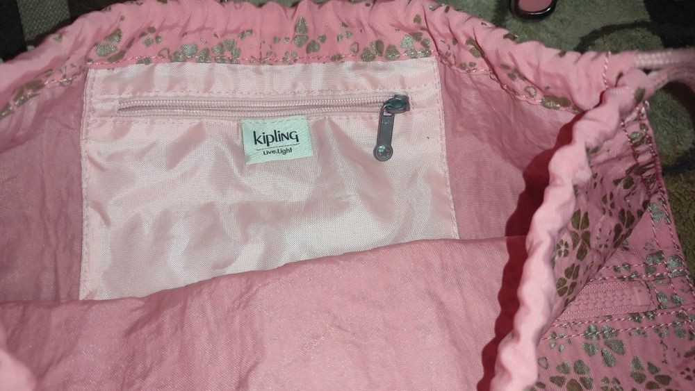 Kipling plecak worek piórnik