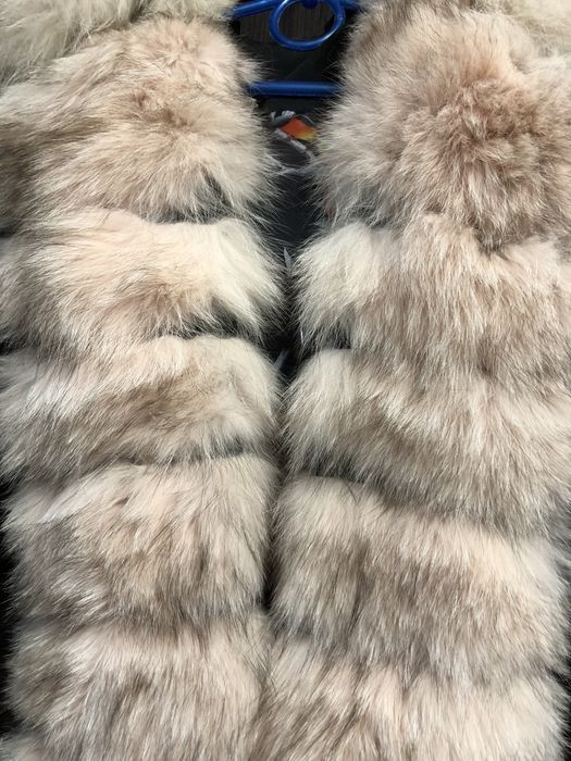 Парка-трансформер демисезонная!С песцом!