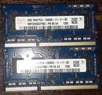 Оперативная память DDR3 SO-DIMM 2x2Gb