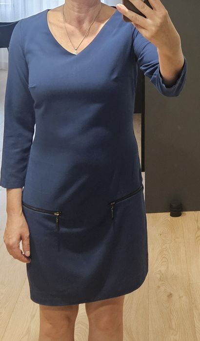 Sukienka z rękawem 3/4