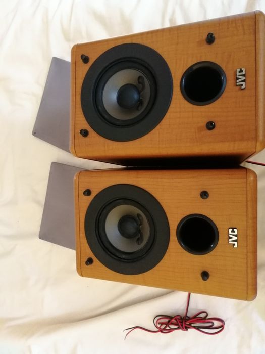 KOLUMNY JVC SP-UXT77 drewno JAPAN głośniki zestaw 20w wieża 55
