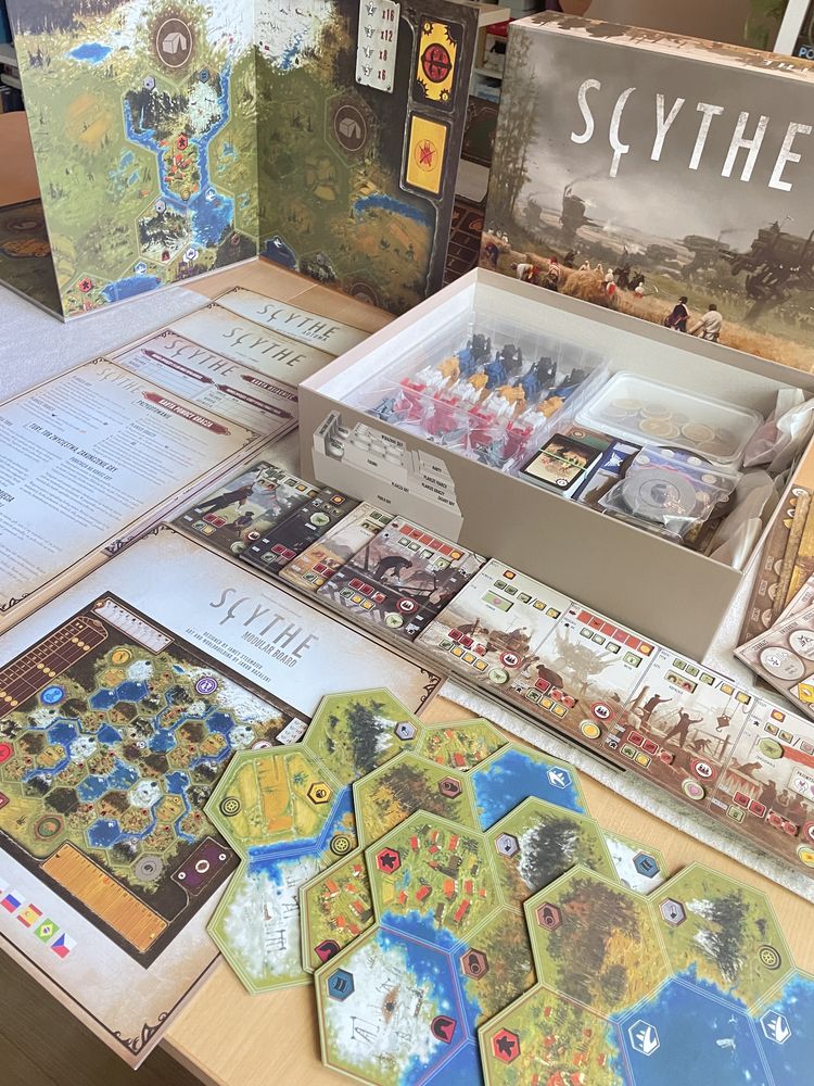 Scythe plus modular board