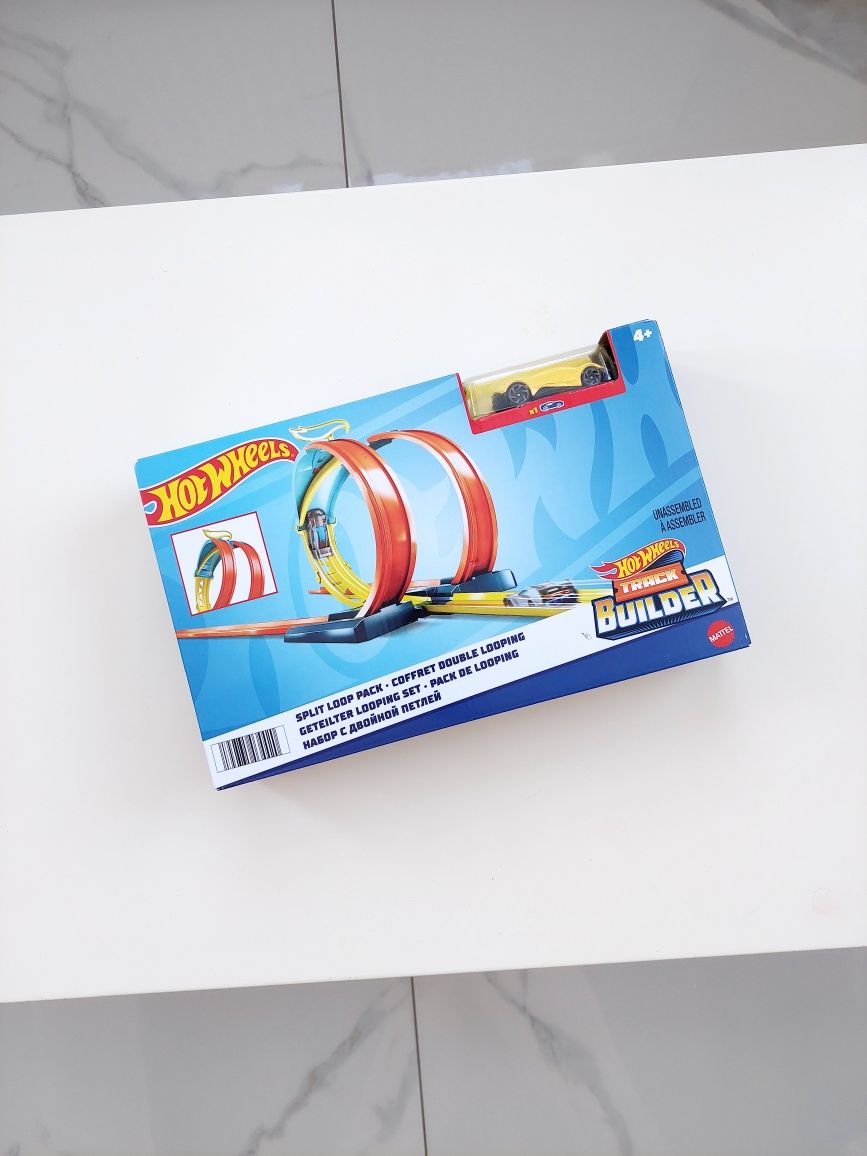 Hot Wheels Track Builder Split Loop Подвійна Петля