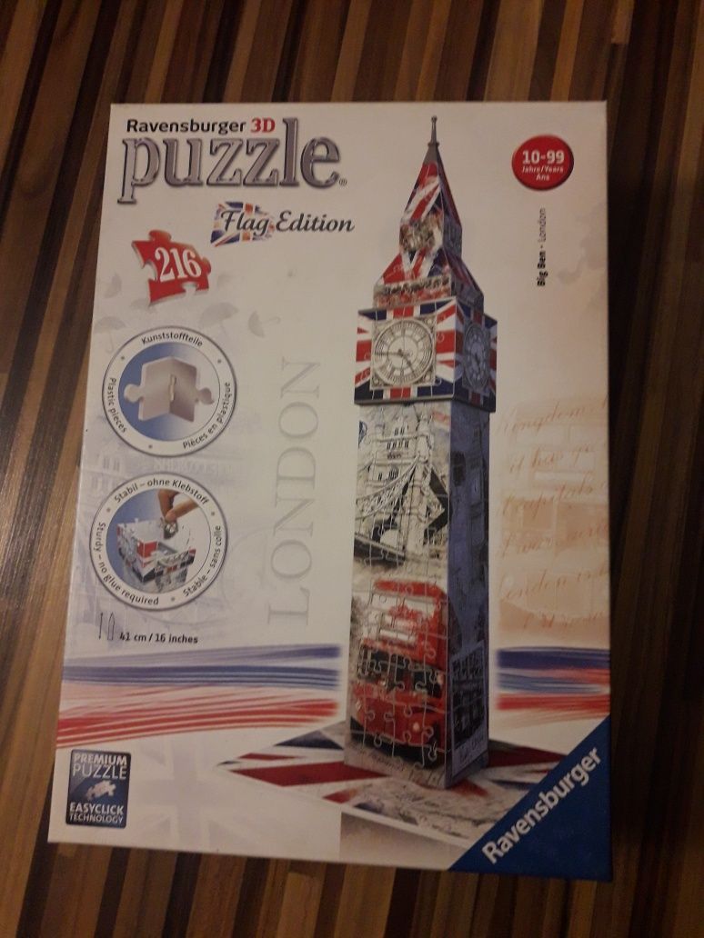 Puzzle przestrzenne Ravensburger 3D Big Ben