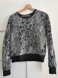 Bluza /sweterek czarno biały